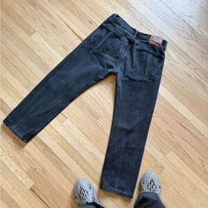 Vintage 90s Levi's 501 Ash Gray Denim Jeans